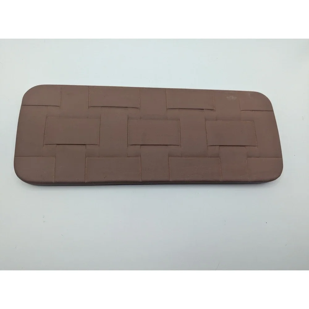 Vtg Longaberger Pottery The Bread Basket Brick‎ 30074 Warming Stone with Box